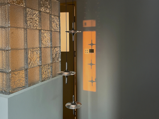 Meteor Rain Pendant Lights Bring Soft Drama to Contemporary Interiors