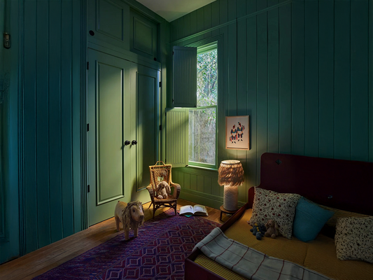 Cozy Glow in a Whimsical Children's Room