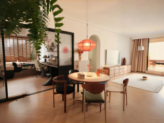 Design Harmony: A Playful Fusion of Cultures and Colors
