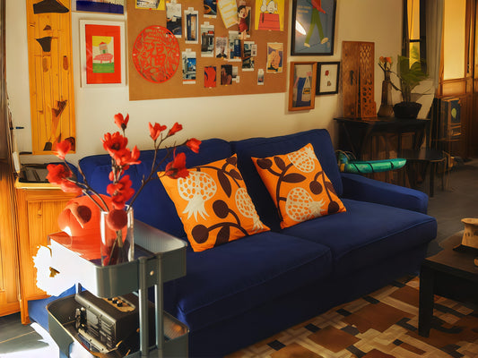 Modern Eclecticism: Blending Chinese Elements with Memphis Style