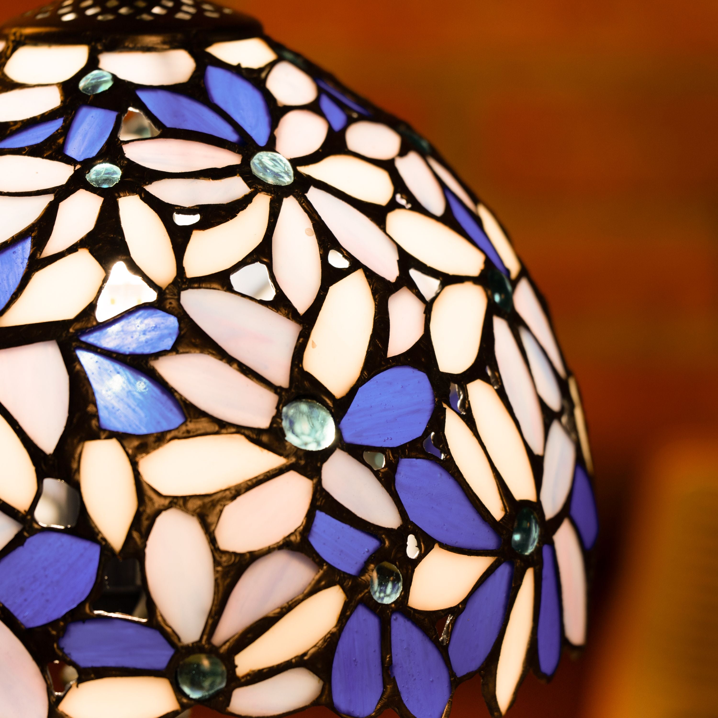 Bluebell Radiance Tiffany Table Lamp