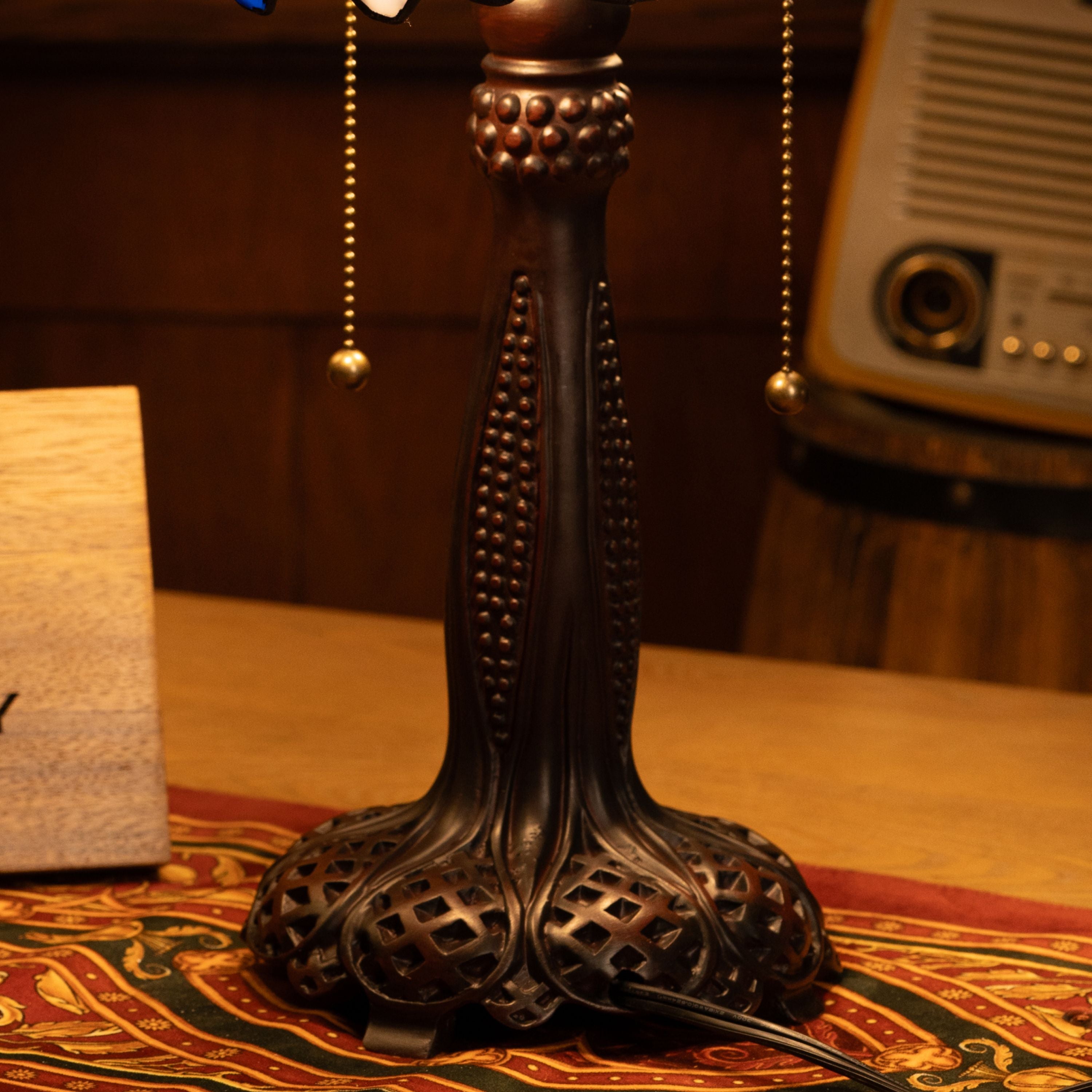 Bluebell Radiance Tiffany Table Lamp