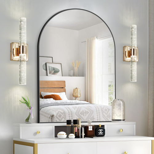 Contemporary Crystal Wall Light -Sleek Modern Elegance