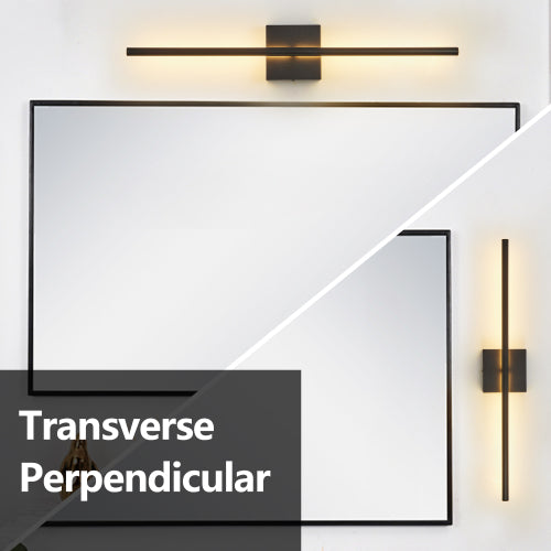 2-Pack Modern LED Wall Sconce, Minimalist Indoor Wall Light Fixtures