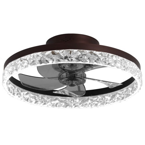 Low Profile Ceiling Fan with Light -Smart & Stylish Comfort