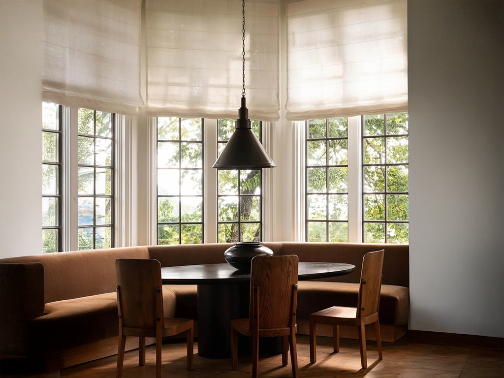 Framed in Light: Pendant Elegance in a Sunlit Nook