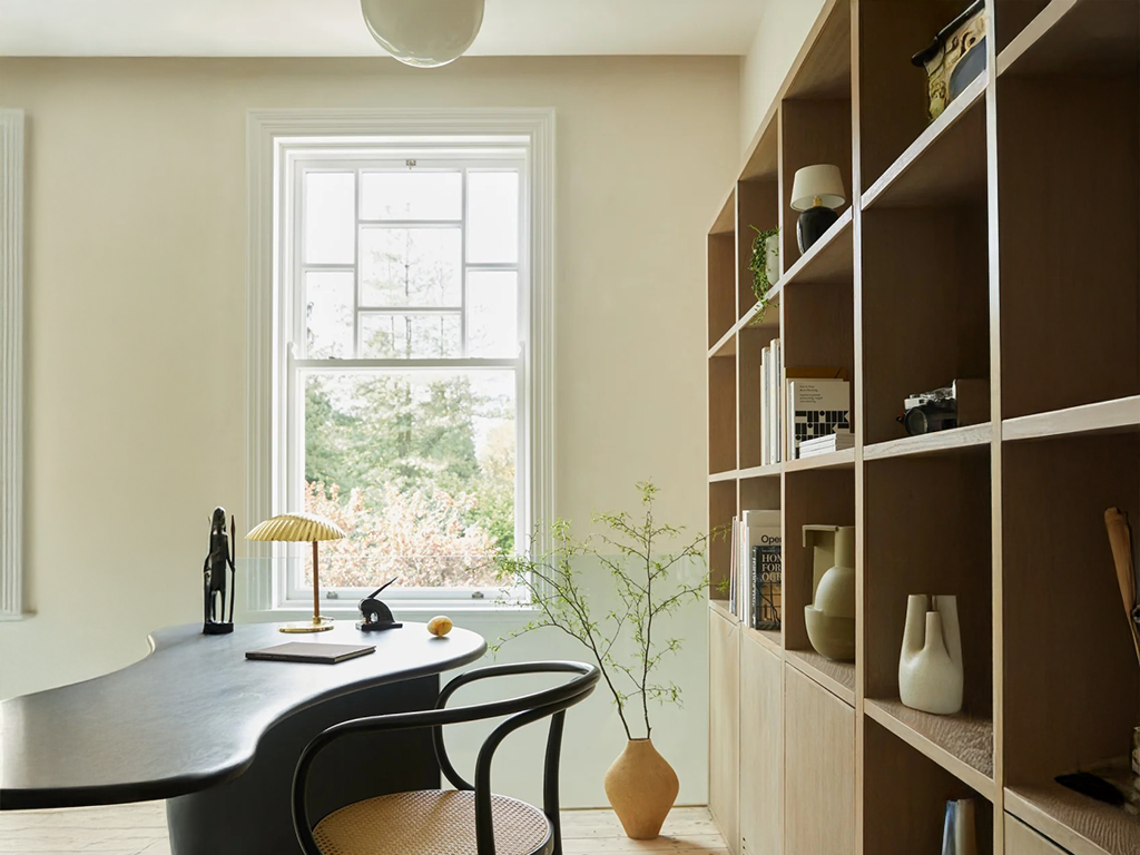 Golden Focus: Lighting for a Productive Workspace