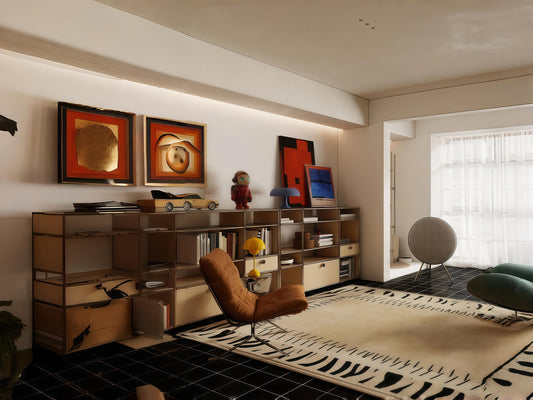 The Art of Balanced Elegance: Harmonizing Texture, Light, and Accents in Home Design