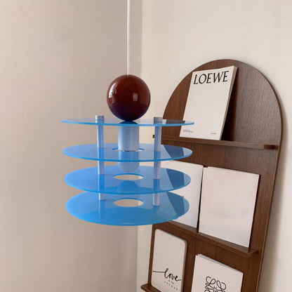 Nordic Acrylic Pendant Light – Vibrant &amp; Modern
