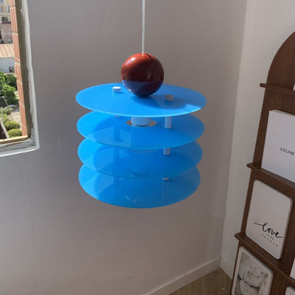 Nordic Acrylic Pendant Light – Vibrant &amp; Modern