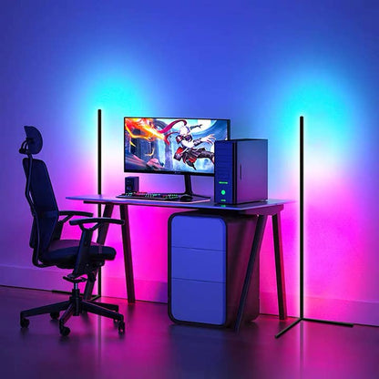 Rgbcw Corner Floor Lamp Ambient Lighting