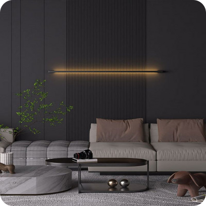 Long Linear Stairwell Wall Sconce