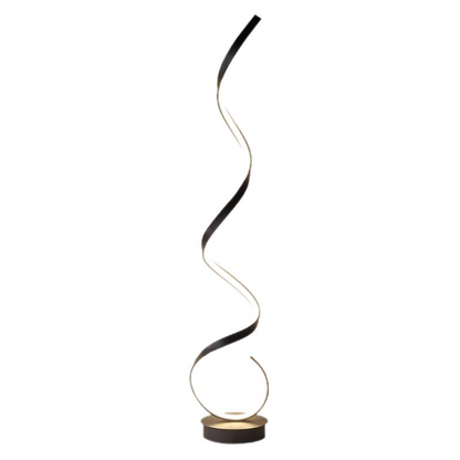 Spiral LED Floor Lamp