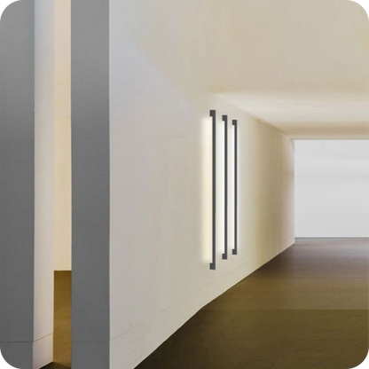 Long Linear Stairwell Wall Sconce