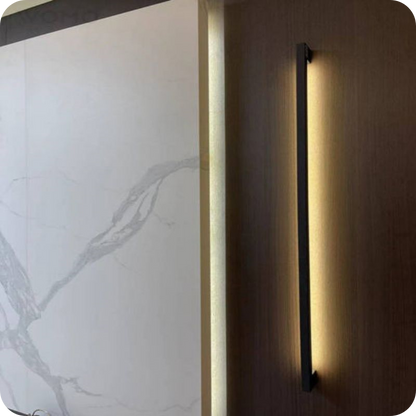 Long Linear Stairwell Wall Sconce