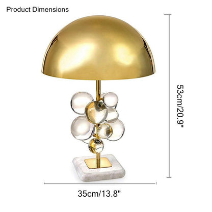 Lámpara de mesa Bubble Dome