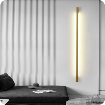 Long Linear Stairwell Wall Sconce