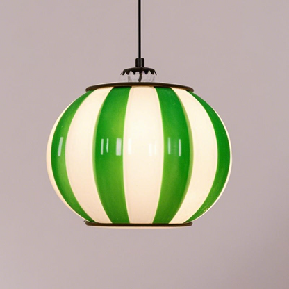 Candy Green Retro Pendant Light – Vintage Charm