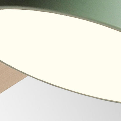 Low Profile Wood Ceiling Fan Lamp