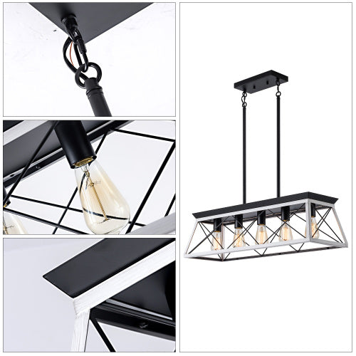 5-Light Farmhouse Chandelier