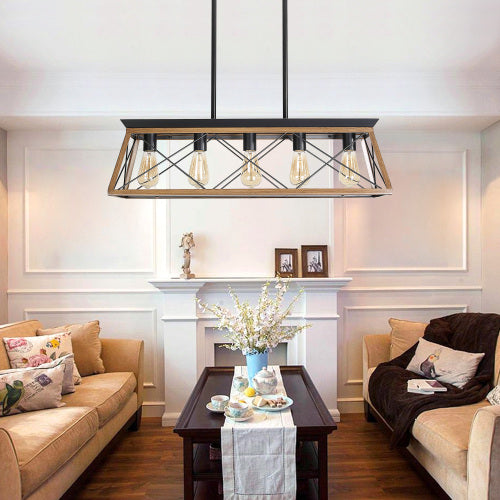 5-Light Farmhouse Chandelier