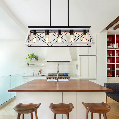 5-Light Farmhouse Chandelier