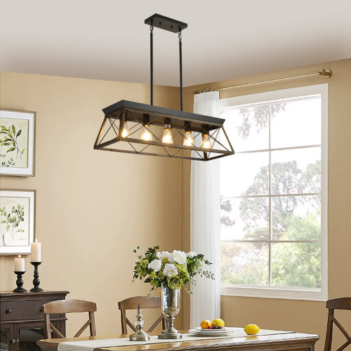 5-Light Farmhouse Chandelier