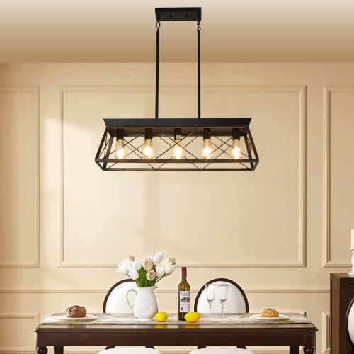5-Light Farmhouse Chandelier