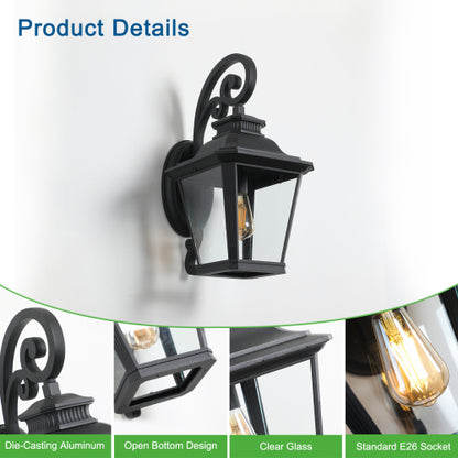 Large Outdoor Wall Sconce Light – Timeless Elegance &amp; Weather-Resistant Design