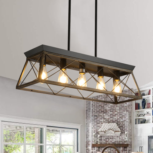 5-Light Farmhouse Chandelier