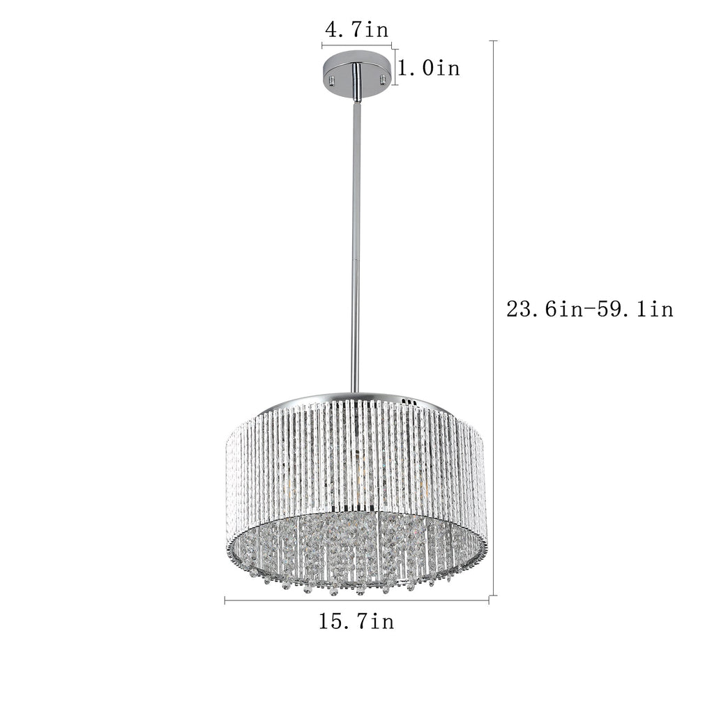 Silver LED Pendant Lighting -Contemporary Elegance &amp; Efficient Illumination