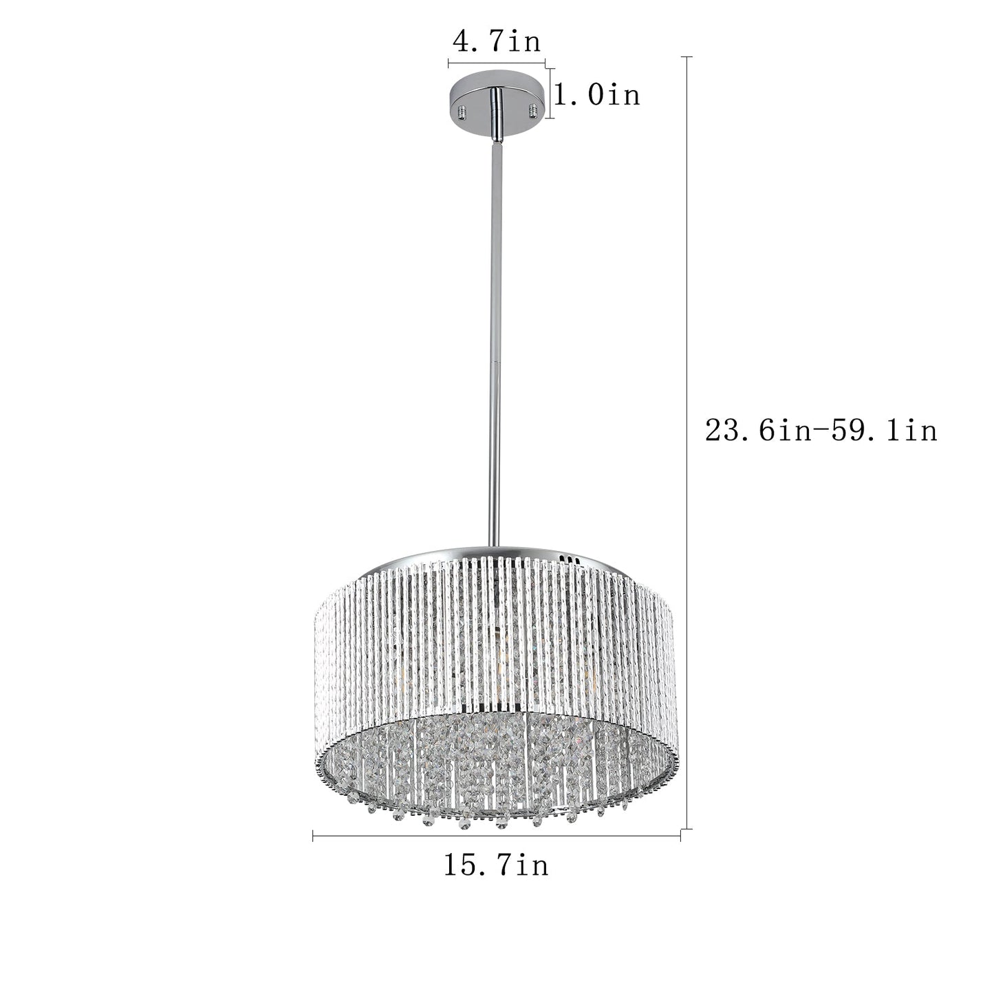 Silver LED Pendant Lighting -Contemporary Elegance &amp; Efficient Illumination