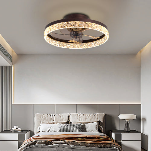 Low Profile Ceiling Fan with Light – Smart &amp; Stylish Comfort