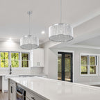 Silver LED Pendant Lighting -Contemporary Elegance &amp; Efficient Illumination