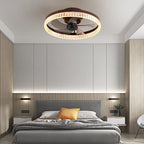19.7In Minimalist Ring LED Ceiling Fan -Modern Comfort &amp; Style
