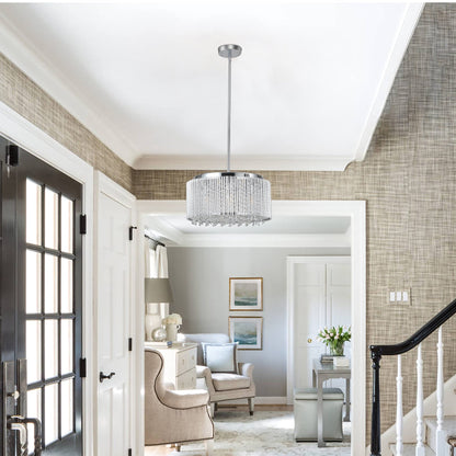 Silver LED Pendant Lighting -Contemporary Elegance &amp; Efficient Illumination
