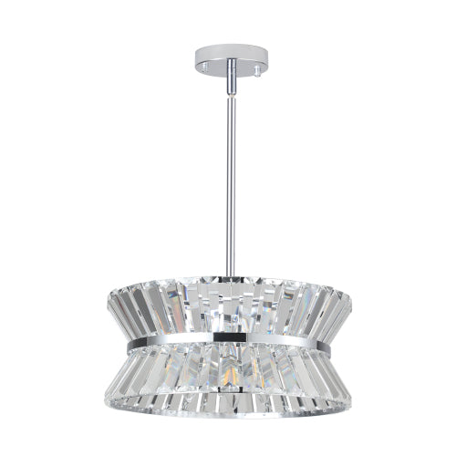 Modern Crystal Chandelier -Elegant Round Design