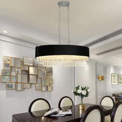 Modern Crystal Chandelier – Sleek Luxury Illumination