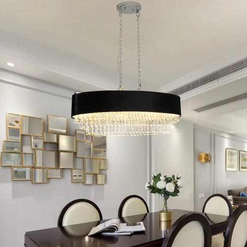 Modern Crystal Chandelier – Sleek Luxury Illumination