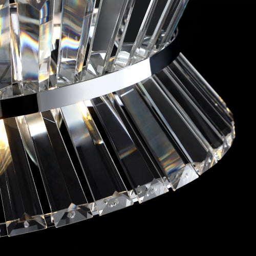 Modern Crystal Chandelier -Elegant Round Design