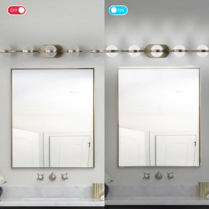 Modern Minimalist Bathroom Vanity Light (Champagne Gold)
