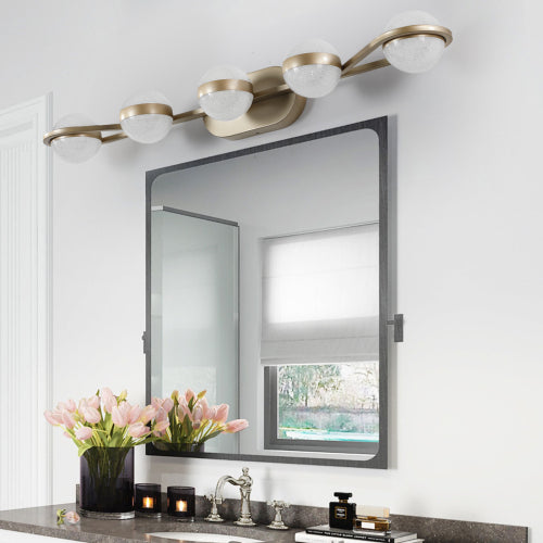 Modern Minimalist Bathroom Vanity Light (Champagne Gold)
