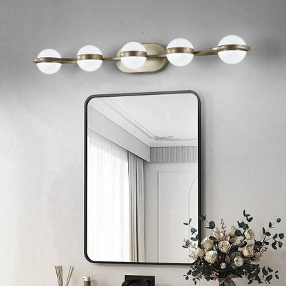 Modern Minimalist Bathroom Vanity Light (Champagne Gold)
