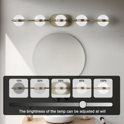 Modern Minimalist Bathroom Vanity Light (Champagne Gold)