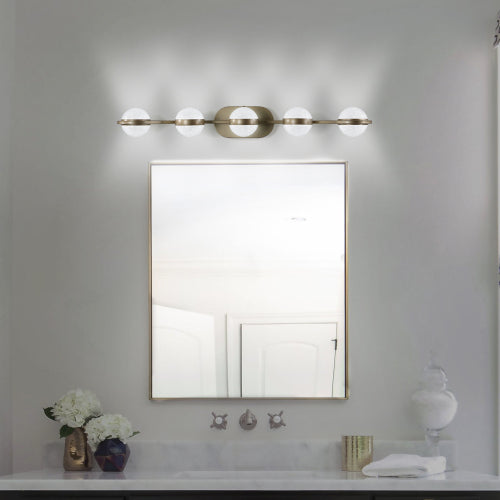 Modern Minimalist Bathroom Vanity Light (Champagne Gold)