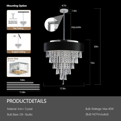 Modern Crystal Chandelier – Elegant Luxury Lighting