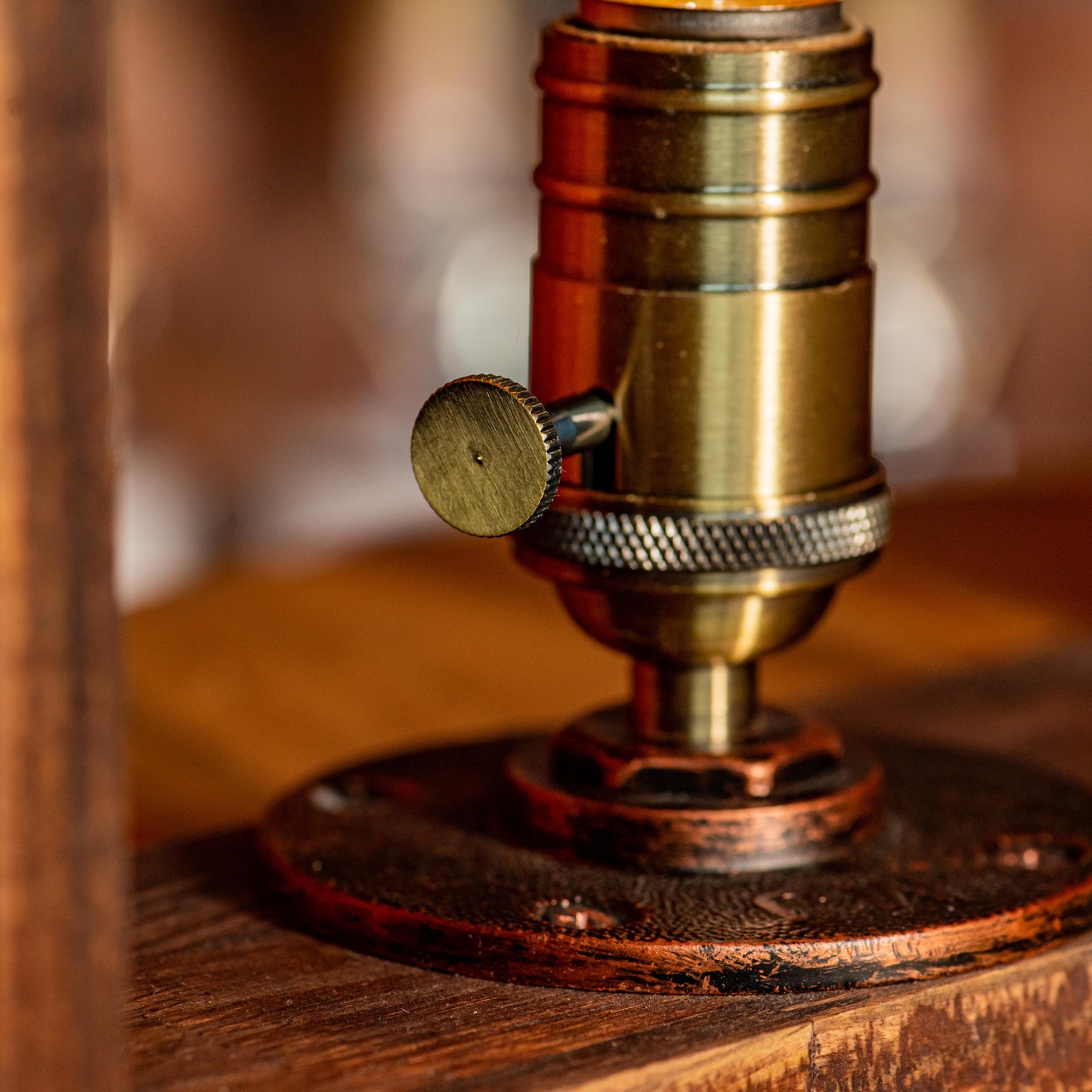 Cosmos Steampunk Handmade Vintage Adjustable Pipe Lamp