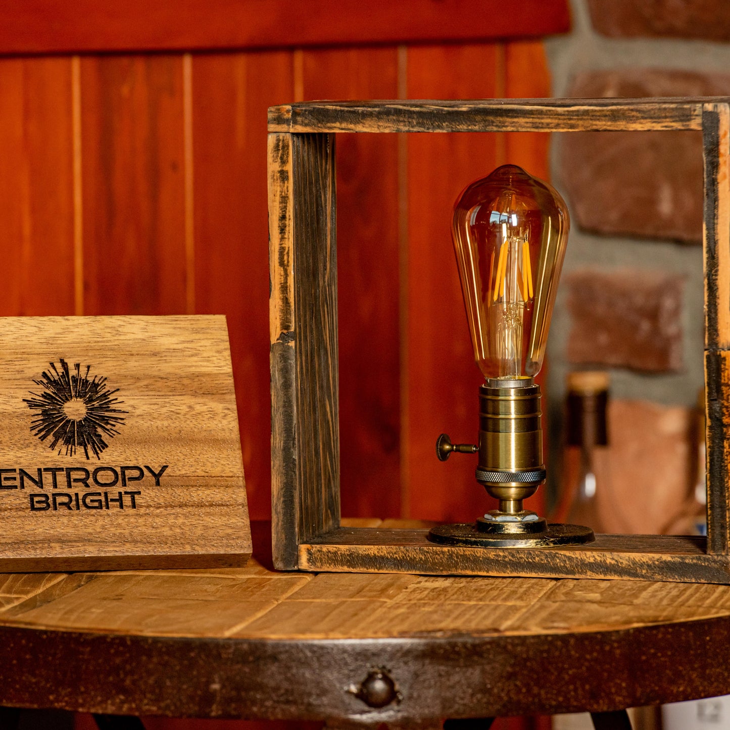 Cosmos Steampunk Handmade Vintage Adjustable Pipe Lamp