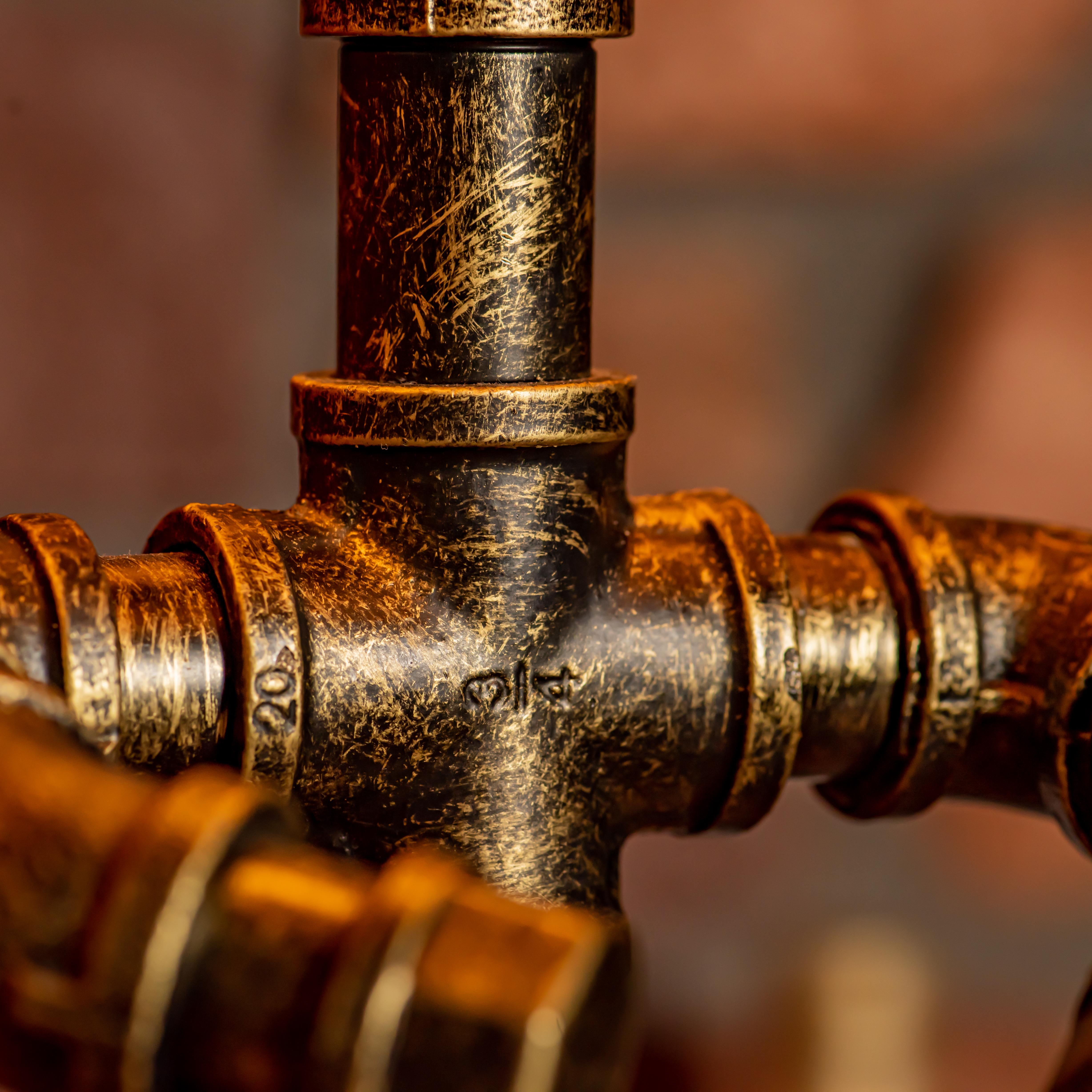 Lámpara de tubo ajustable vintage hecha a mano estilo steampunk Galaxy - Promoción navideña