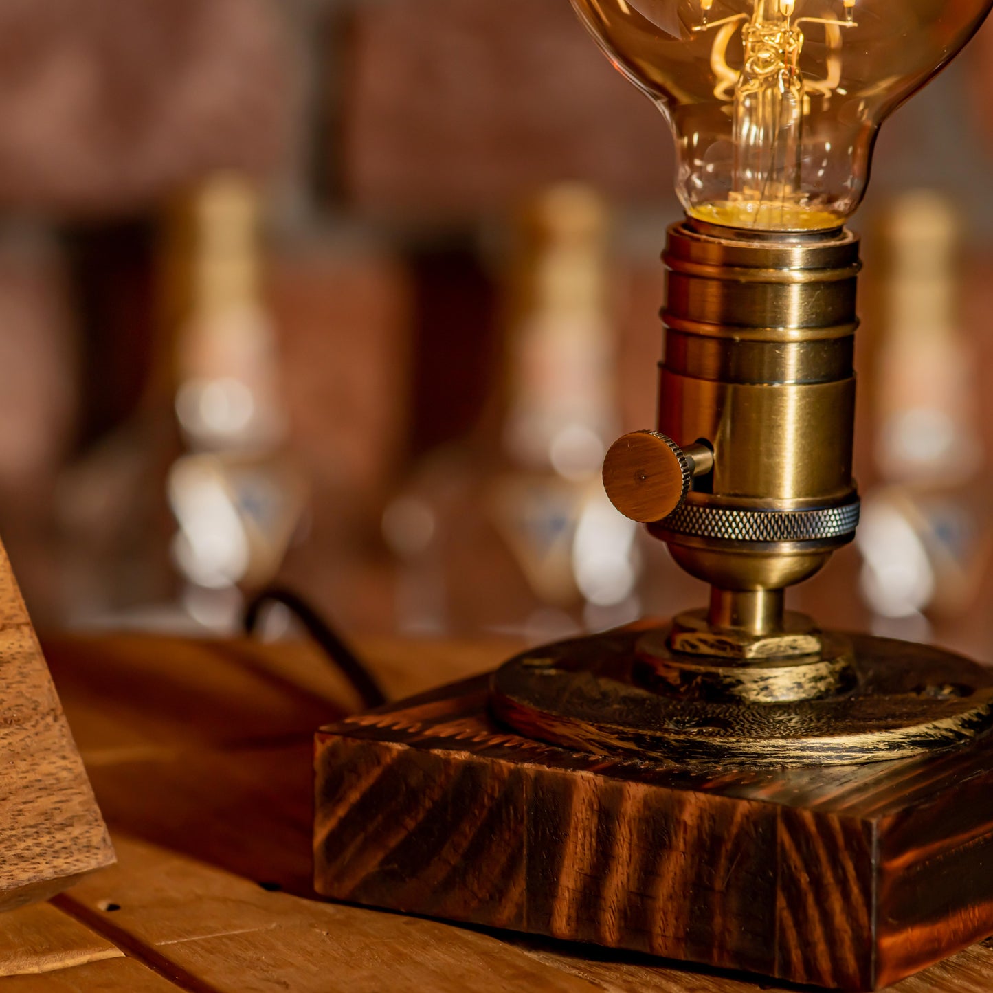 Edison Steampunk Handmade Vintage Adjustable Pipe Lamp